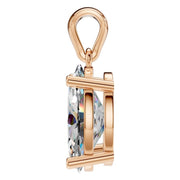Solitaire Pendant - Oval 10x7mm