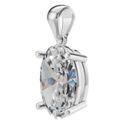Solitaire Pendant - Oval 10x7mm