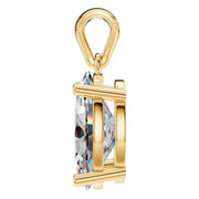 Solitaire Pendant - Oval 10x7mm