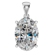 Solitaire Pendant - Oval 11x7.5mm