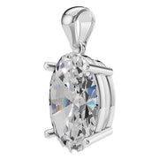 Solitaire Pendant - Oval 11x7.5mm