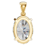 Solitaire Pendant - Oval 11x7.5mm