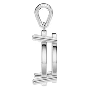 Solitaire Pendant - Oval 11x7.5mm