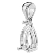 Solitaire Pendant - Pear 7x4.5mm
