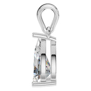 Solitaire Pendant - Pear 8x5mm
