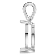 Solitaire Pendant - Pear 8x5mm