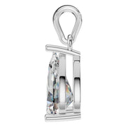 Solitaire Pendant - Pear 9x5.5mm