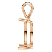 Solitaire Pendant - Pear 9x5.5mm