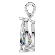 Solitaire Pendant - Pear 11x7mm