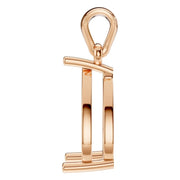 Solitaire Pendant - Pear 11x7mm