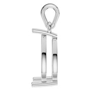 Solitaire Pendant - Pear 11x7mm