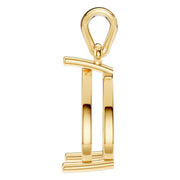 Solitaire Pendant - Pear 11x7mm