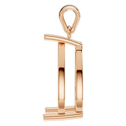 Solitaire Pendant - Pear 15x9mm