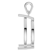 Solitaire Pendant - Pear 15x9mm
