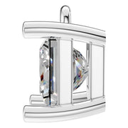 Solitaire Pendant - Princess 4.5mm