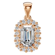 Emerald Cluster Pendant