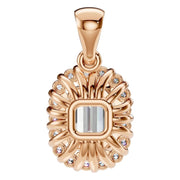 Emerald Cluster Pendant