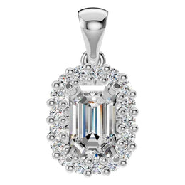 Emerald Cluster Pendant