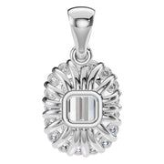 Emerald Cluster Pendant