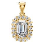 Emerald Cluster Pendant