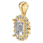 Emerald Cluster Pendant