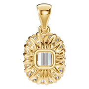 Emerald Cluster Pendant