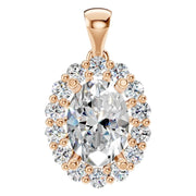 Oval Cluster Pendant