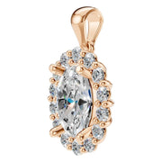 Oval Cluster Pendant