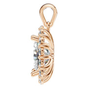 Oval Cluster Pendant