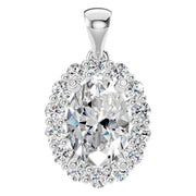 Oval Cluster Pendant