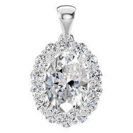 Oval Cluster Pendant