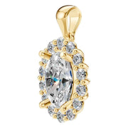 Oval Cluster Pendant