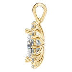 Oval Cluster Pendant