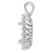 Halo Pendant - Oval 8x5.5mm