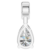 Two Stone Pendant - Pear 9.8X6.3mm