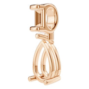 Two Stone Pendant - Pear 9.8X6.3mm