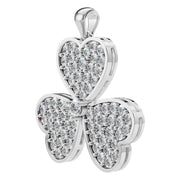 Three Leaf Clover Pendant - Round 1.90-2.00mm