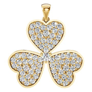 Three Leaf Clover Pendant - Round 1.90-2.00mm