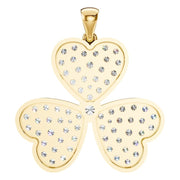 Three Leaf Clover Pendant - Round 1.90-2.00mm
