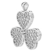 Three Leaf Clover Pendant - Round 1.90-2.00mm