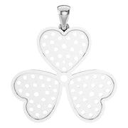 Three Leaf Clover Pendant - Round 1.90-2.00mm