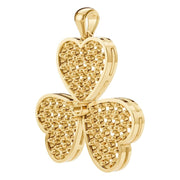 Three Leaf Clover Pendant - Round 1.90-2.00mm