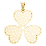 Three Leaf Clover Pendant - Round 1.90-2.00mm