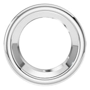 Solitaire Pendant - Round 9mm