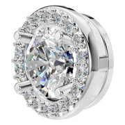 Halo Pendant - Round 7.2mm