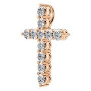 Cross Pendant - Round 2.6mm