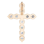 Cross Pendant - Round 2.6mm