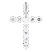Cross Pendant - Round 2.6mm