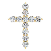 Cross Pendant - Round 2.6mm