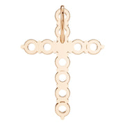 Cross Pendant - Round 2.6mm